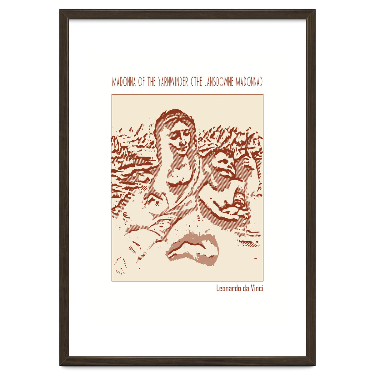 Madonna Of The Yarnwinder (the Lansdowne Madonna)