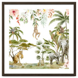Watercolor Wild Animals Jungle thumbnail