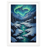 Ethereal Northern Lights: Arctic Winter Valley thumbnail