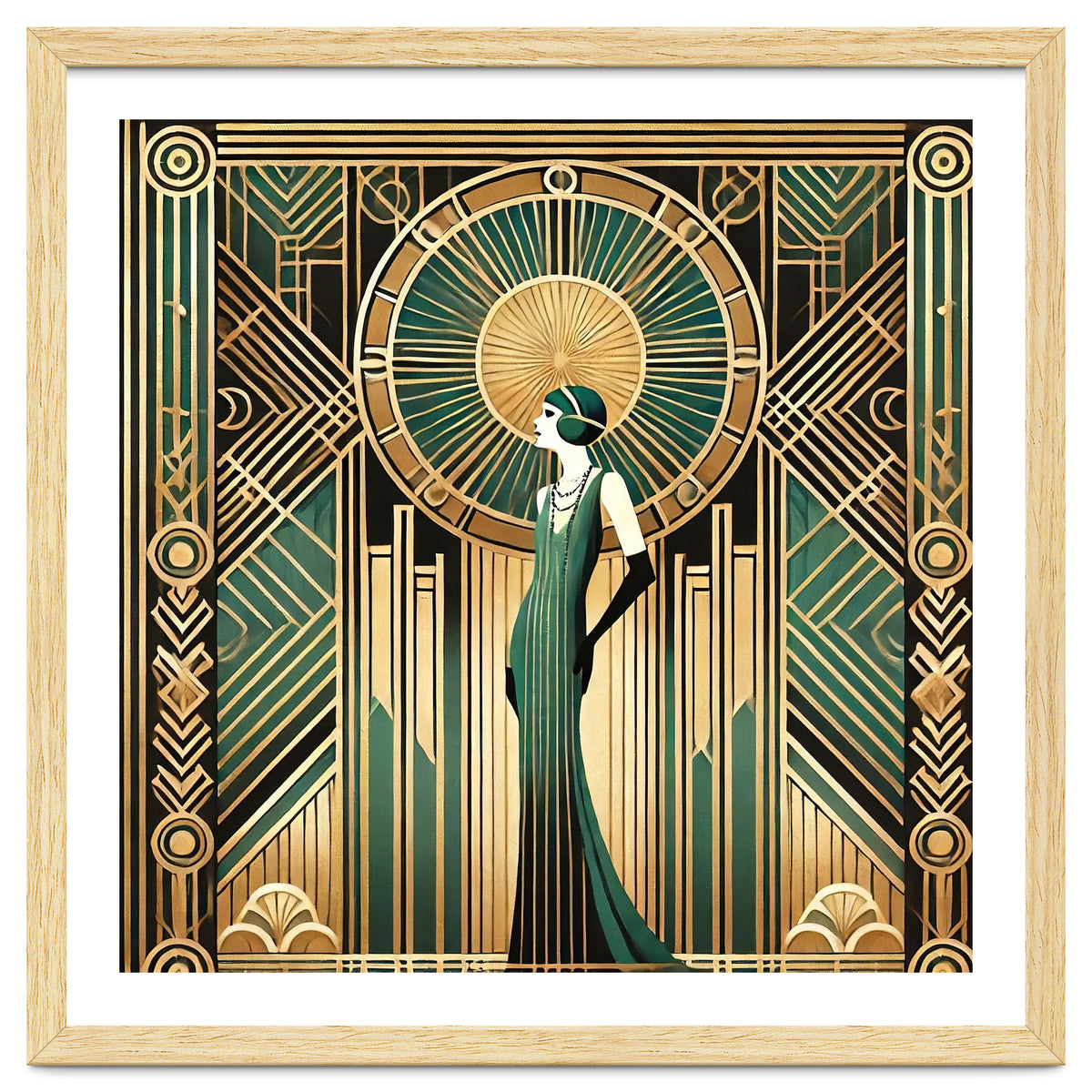 Opulent Elegance A Tribute To Art Deco
