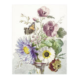 William van Leen – Bouquet of Flowers with a Butterfly (1763–1825) (Print Only) thumbnail