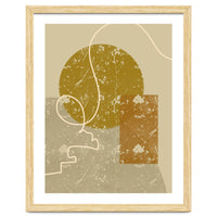 Geometric Composition with an Organic Touch