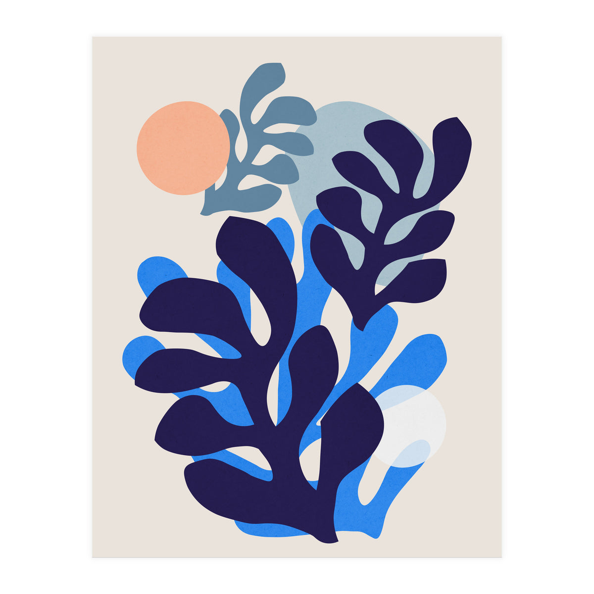 Floral matisse 3 (Print Only)