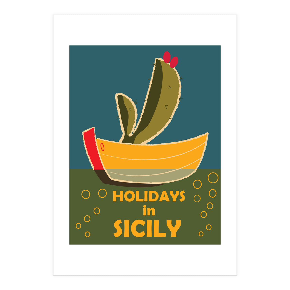 Holidays In Sicily (Print Only)