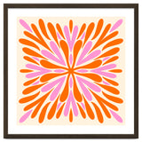 Symmetry Petals - pink and orange thumbnail