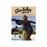 Sun Valley Winter Sports (Print Only)