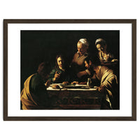 Caravaggio / 'Supper at Emmaus', 1606, Oil on canvas, 141 x 175 cm. JESUS. CRISTO RESUCITADO.