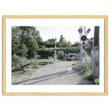 A chicken crossing a railroad thumbnail