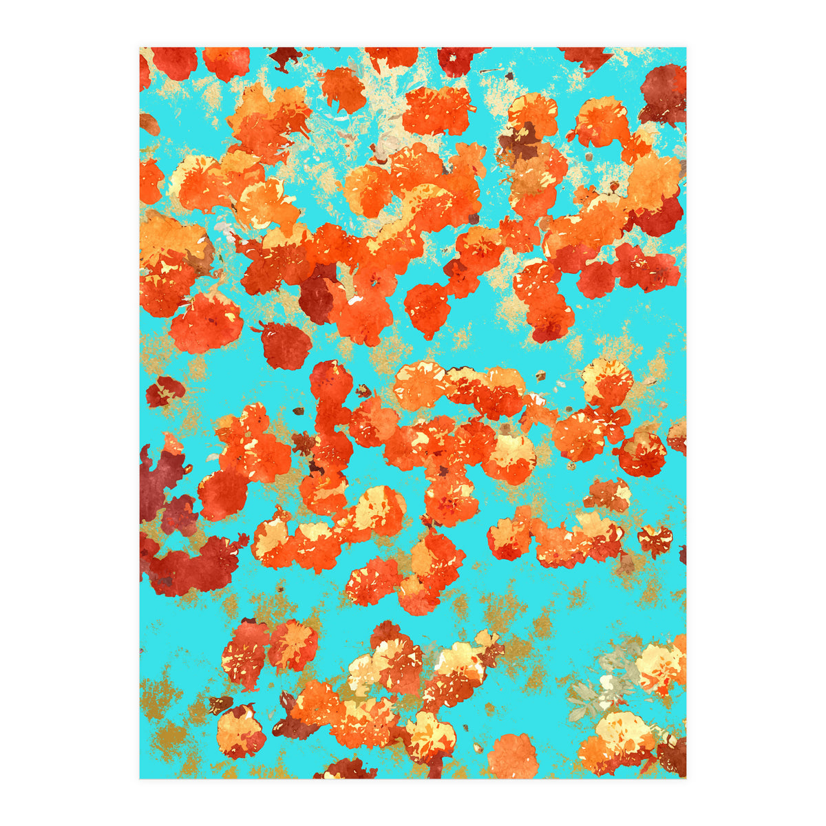 Teal Decor #society6 (Print Only)