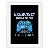 Exercise I Thought You Said Extra Lives – Gamer Humor Gift for Video Game Lovers thumbnail
