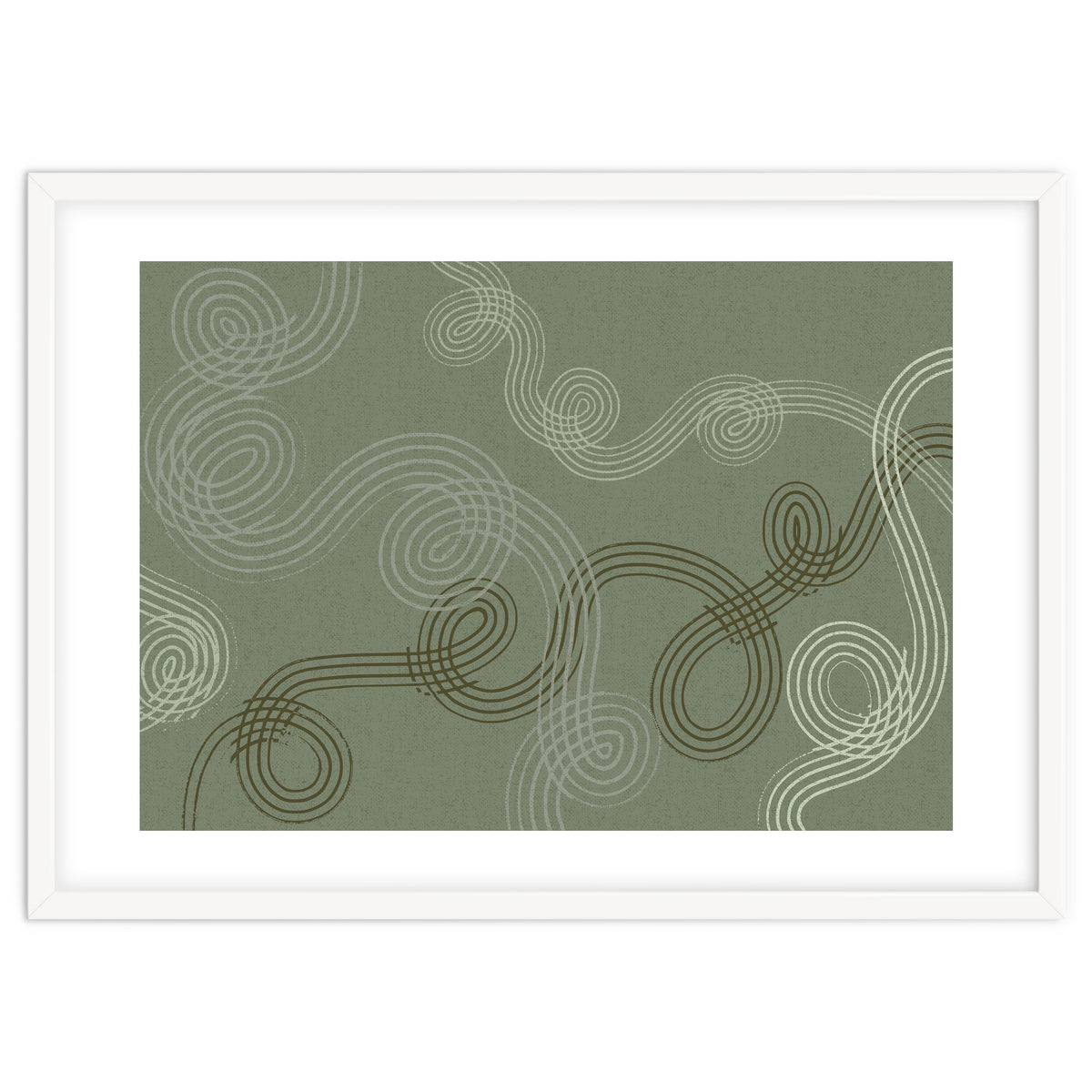 calming essentials loops sage green