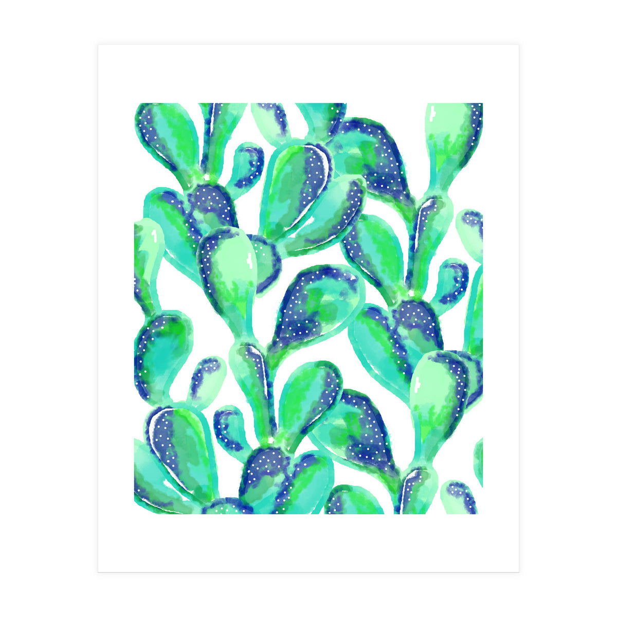 Cactus Life #society6 #decor #buyart  (Print Only)