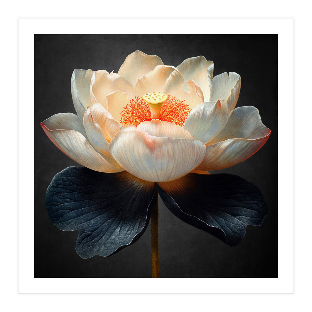 Lotus Cultivar | Midnight Skirt (Print Only)