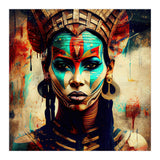 Armored Warrior Woman Portrait (Print Only) thumbnail