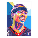 Allen Iverson pop art (Print Only) thumbnail