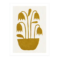 Linocut Tulips #1 (Print Only)