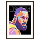 King Lebron James art thumbnail