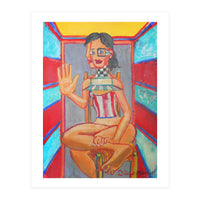 Mujer En La Silla 3 (Print Only)