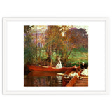 John Singer Sargent / 'The Boating Party', 1889, Oil on canvas, 88 x 92 cm. thumbnail