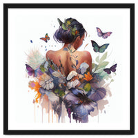 Butterfly Botanical Back