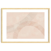 calming essentials Curved Lines chalky peach