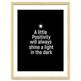 A little positivity will always shine a light in the dark thumbnail