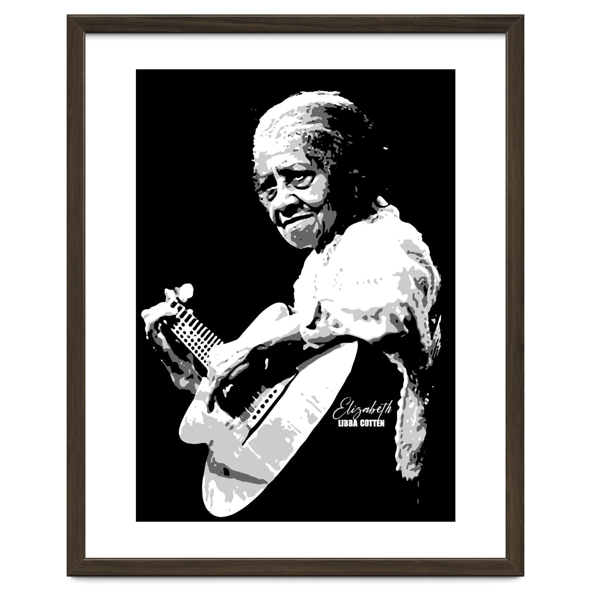 Elizabeth Cotten Folk and Blues Musician Legend
