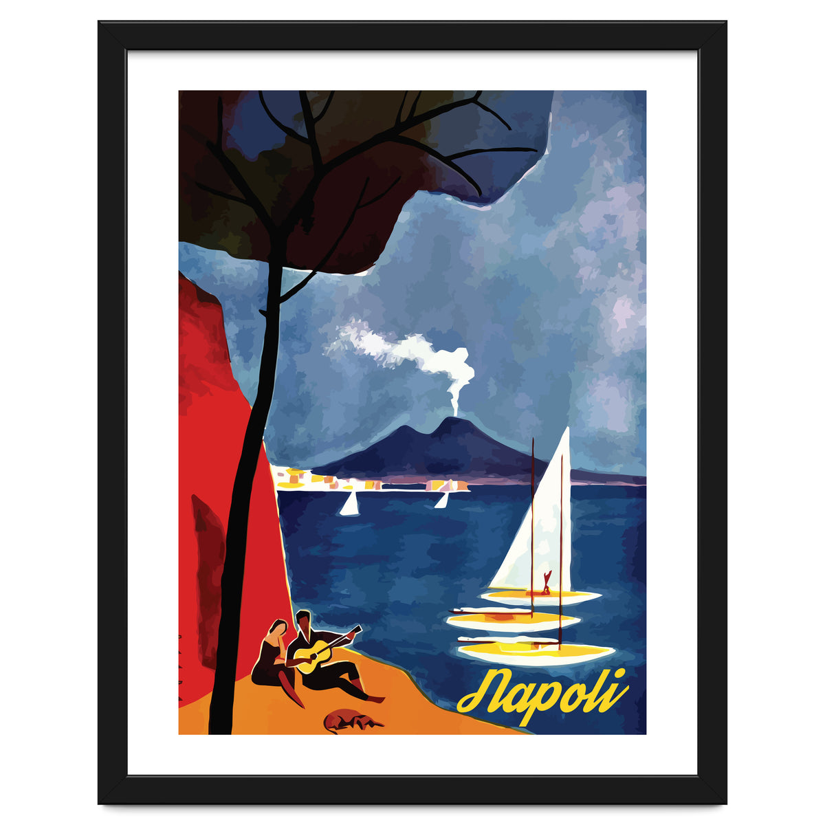 Napoli, Romantic Scene