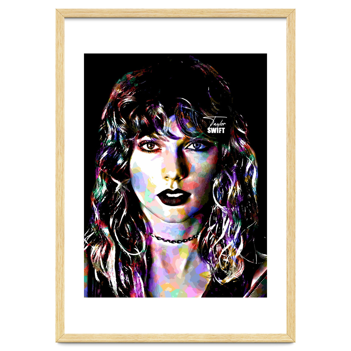 Taylor Swift Colorful Art 3