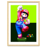 Super Mario Cartoon Character Pop Art thumbnail