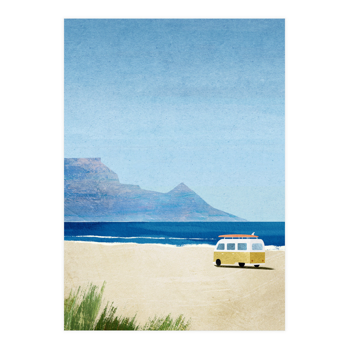 Kombi Surf Van, Cape Town (Print Only)