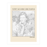 Portret Van Florence Owens Thompson (ascii Art) (Print Only) thumbnail