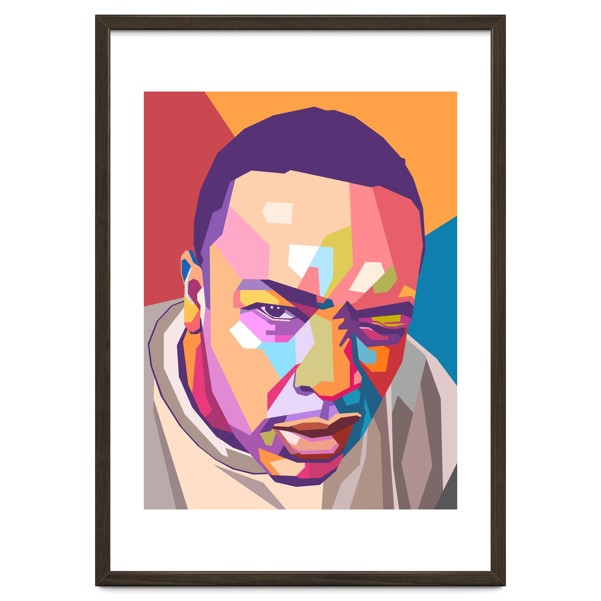 Dr Dre pop art portrait