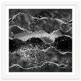 Black Glitter Agate Texture 06 thumbnail