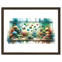 Colorful Aquarium Fish Tank