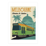 Melbourne Flinders Station (Print Only) thumbnail