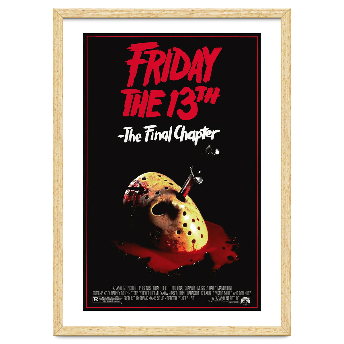 FRIDAY THE 13TH. THE FINAL CHAPTER (1984).