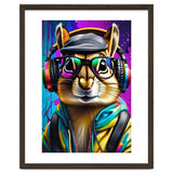 A Chipmunk In Headphones And Glasses thumbnail