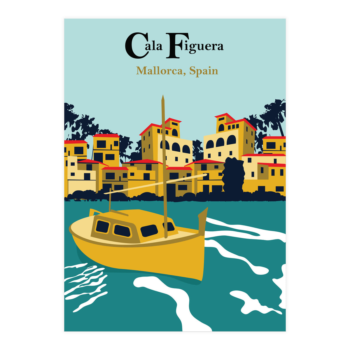 Cala Figuera, Mallorca, Spain (Print Only)