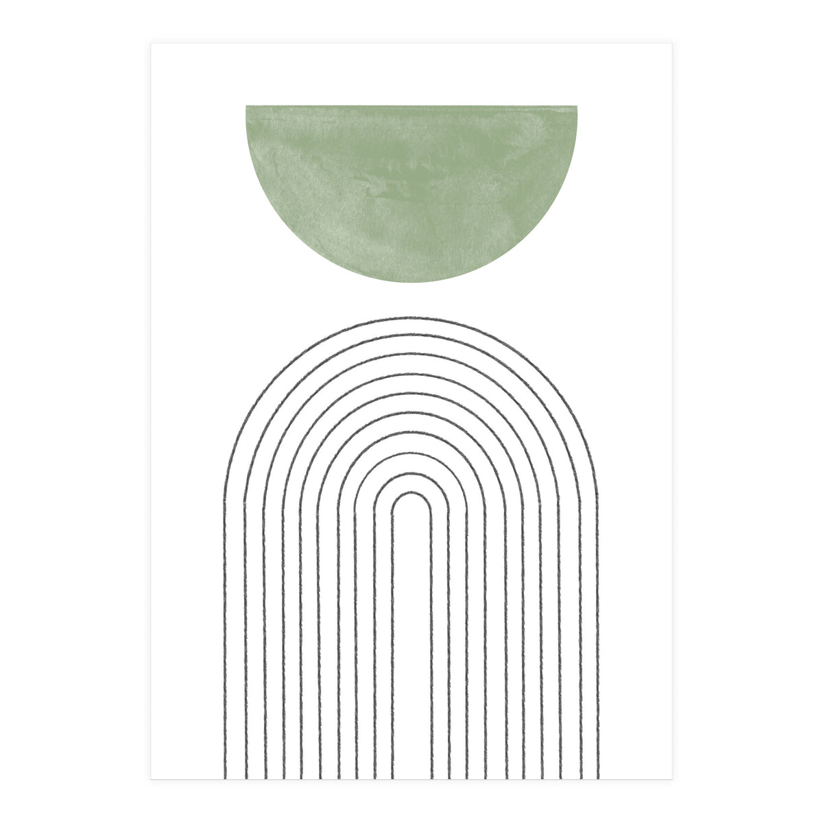 Simple Green Object (Print Only)