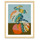 Colorful Monstera Leaves thumbnail