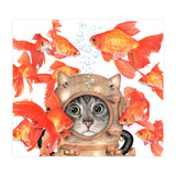 Scuba Catlgbright (Print Only) thumbnail