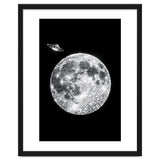 Diamond moon and UFO thumbnail