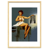 Pin Up Sexy Girl At The Doctor thumbnail