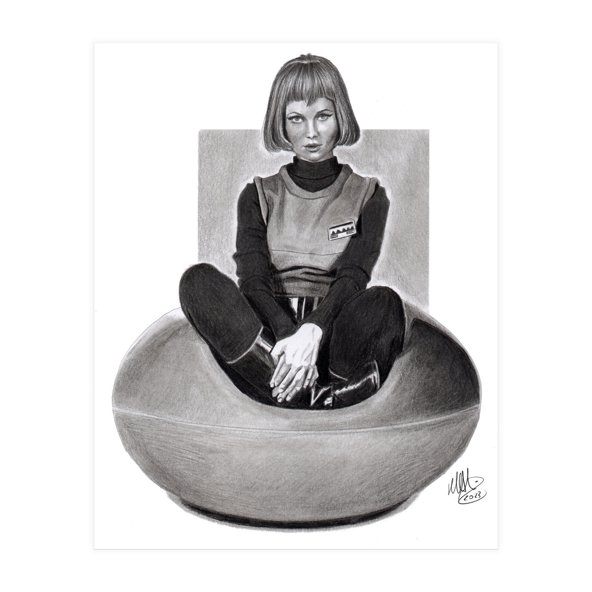 Catherine Schell - "Moon Zero Two" (Print Only)