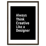 Always Think Creative Like A Designer thumbnail