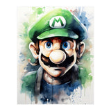 Luigi Super mario (Print Only) thumbnail