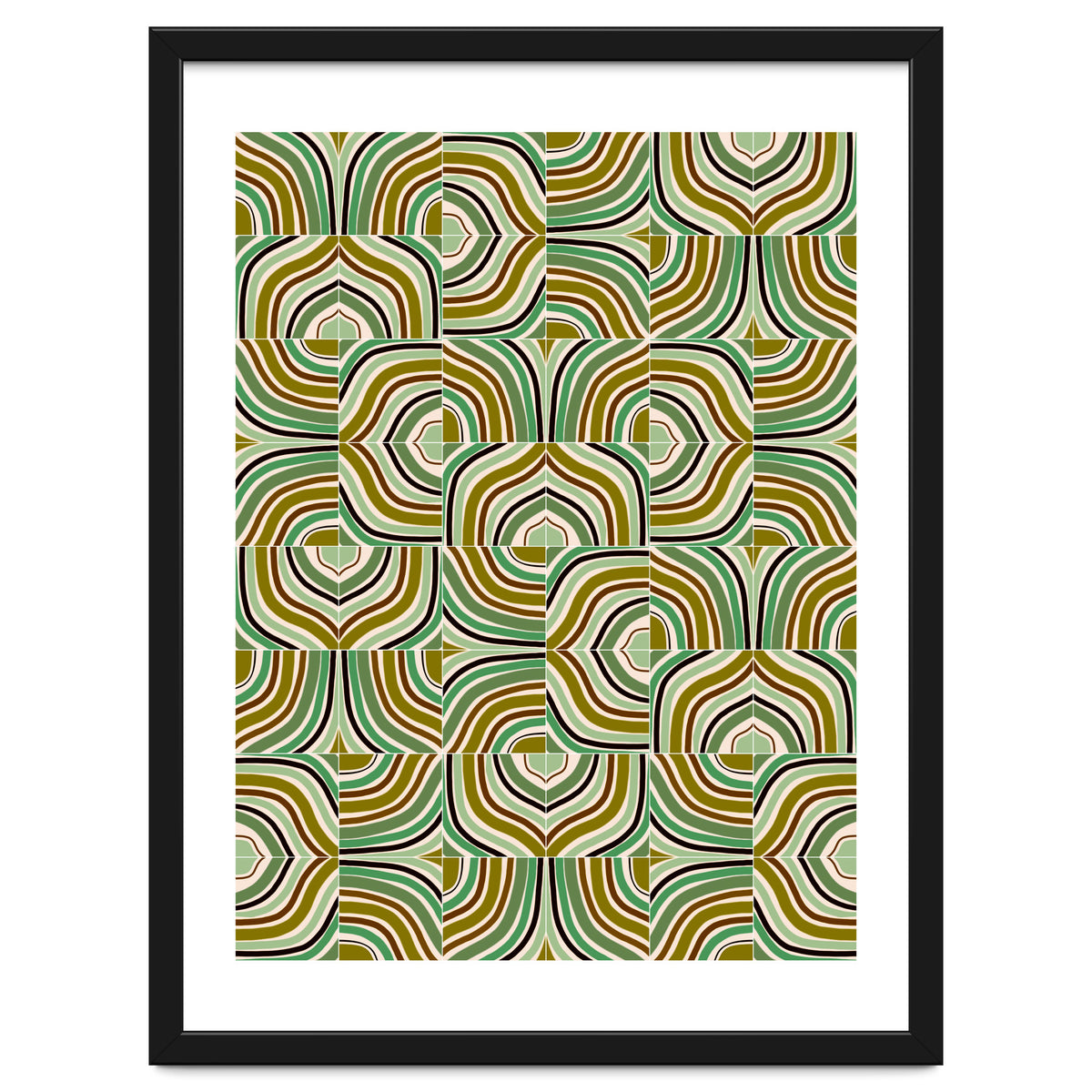 Jade Rainbow Mixed Tiles