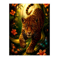 Leopard in Retro Contemporary Aesthetics (Print Only)