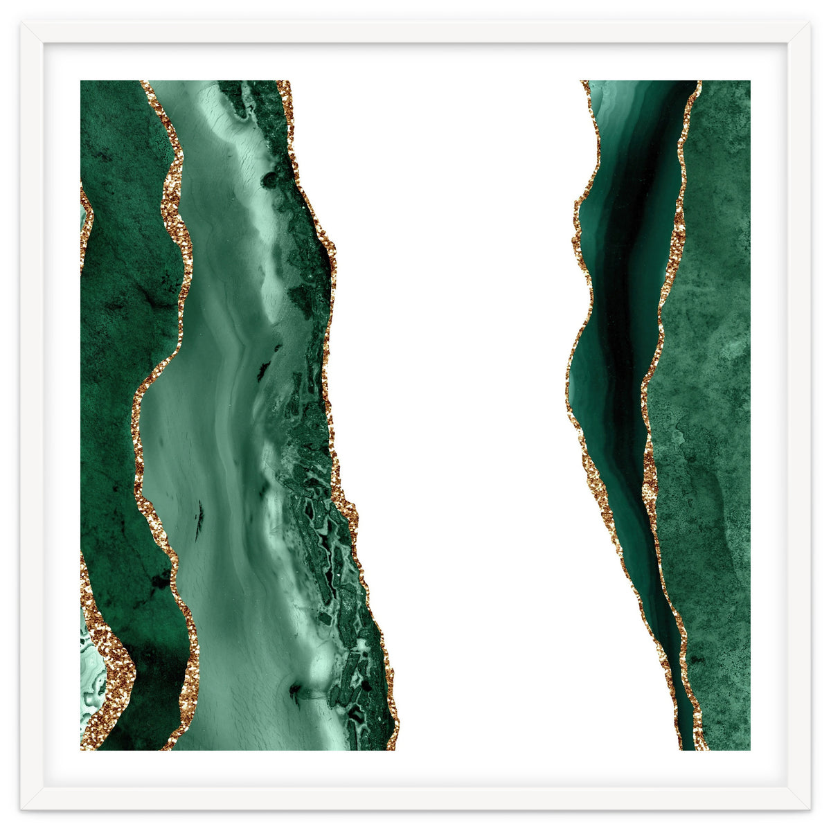 Emerald & Gold Agate Texture 14